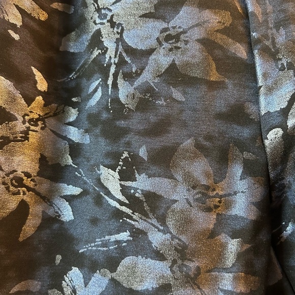 Soft Surroundings Twilight Floral Ponte Pants - Picture 7 of 8